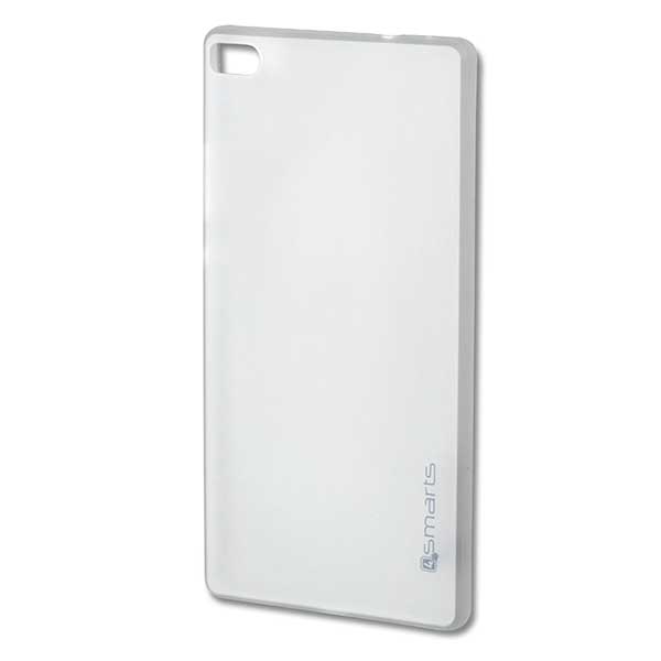 4smarts Bellevue Ultra Thin Silicone Clip Θήκη Σιλικόνης Black / White - Huawei P8