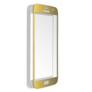 4smarts Second Tempered Glass Curved 2.5D Colour Frame Gold - Samsung Galaxy S7 SM-G930 4smarts Second Tempered Glass Curved 2.5D Colour Frame Gold - Samsung Galaxy S7 SM-G930