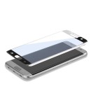 4smarts Second Tempered Glass Curved Colour Frame Black - Samsung Galaxy S7 Edge SM-G935