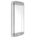 4smarts Second Tempered Glass Curved Colour Frame Silver - Samsung Galaxy S7 Edge SM-G935