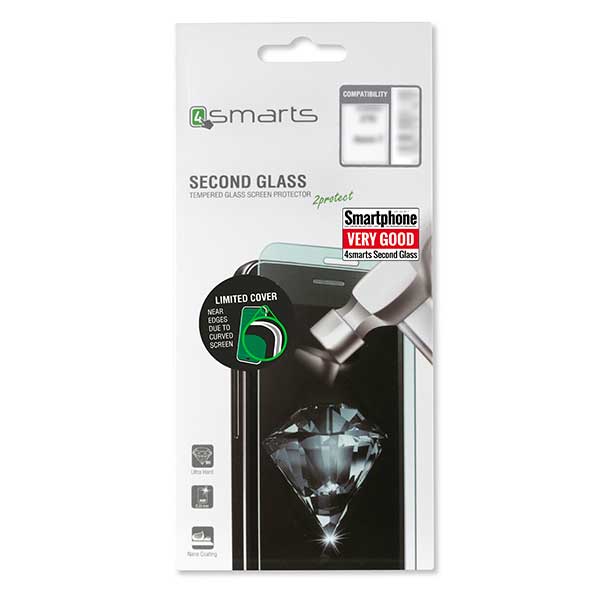 4smarts Second Tempered Glass Limited Screen Protector - Samsung Galaxy A3 2016 SM-A310 4smarts Second Tempered Glass Limited Screen Protector - Samsung Galaxy A3 2016 SM-A310