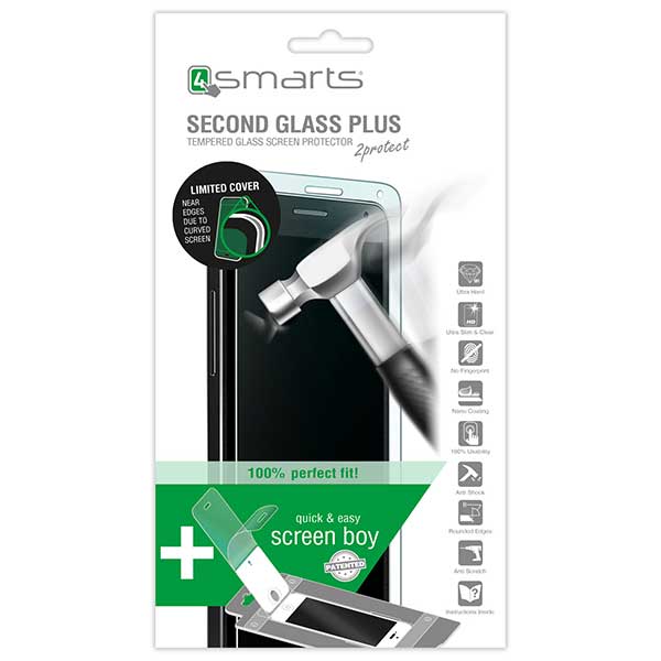 4smarts Second Tempered Glass Plus Limited Screen Protector - Samsung Galaxy A5 2016 SM-A510 4smarts Second Tempered Glass Plus Limited Screen Protector - Samsung Galaxy A5 2016 SM-A510