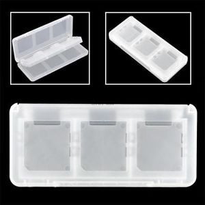 Game Card Case Holder Cartridge Box White 6 σε 1 - Nintendo DS
