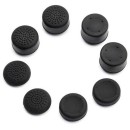 Analog Controller Thumb Stick Silicone Grip Cap Cover 8X Black Ornate - Xbox One Controller