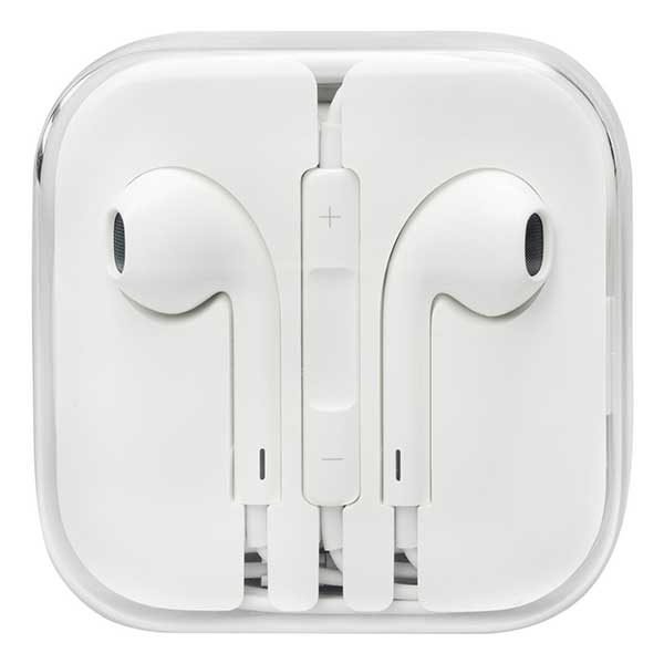Apple Earpods With Remote And Mic + Case Ακουστικά MD827ZM/A White Bulk