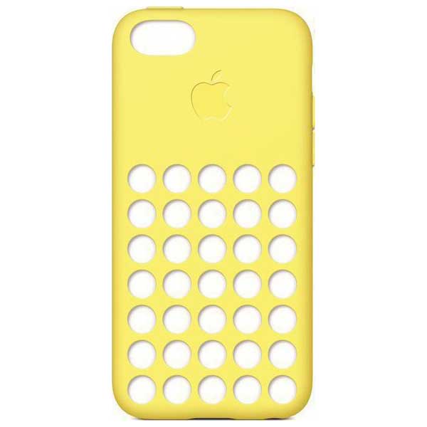 Apple Faceplate Back Cover Silicon Θήκη MF038ZM/A Yellow - iPhone 5C