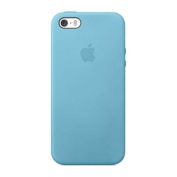 Apple Faceplate Leather Θήκη MF044 Blue - Iphone 5 / 5S / SE