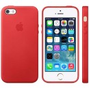 Apple Faceplate Leather Θήκη MF046 Red - Iphone 5 / 5S / SE