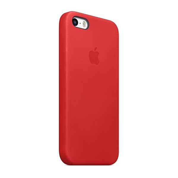 Apple Faceplate Leather Θήκη MF046 Red - Iphone 5 / 5S / SE
