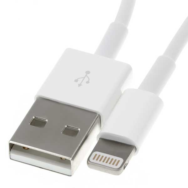 Apple Lightning To USB Cable Καλώδιο Φόρτισης MD818 1m White