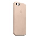 Apple Faceplate Leather Θήκη MF042 Beige - Iphone 5 / 5S / SE