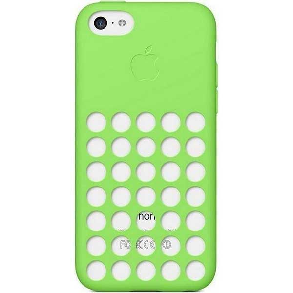 Apple Faceplate Back Cover Silicon Θήκη MF037ZM/A Green - iPhone 5C