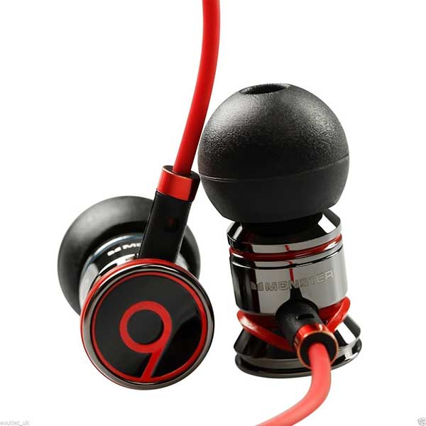 Monster Beats By Dr. Dre iBeats Stereo Headphone In Ear Headset Black Monster Beats By Dr. Dre iBeats Stereo Headphone In Ear Headset Black