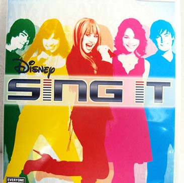 Disney Sing It: Hannah Montana + Camp Rock + Logitech Microphone - Wii Game
