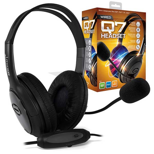 Headset Gamekraft Q7 Ακουστικά Wired - PS4 / Xbox 360 / PC