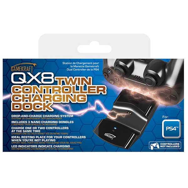 Charging Dock Station Gamekraft QX8 Φορτιστής Χειριστηρίων - PS4 Controller