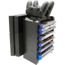 Games Tower Stand Dobe & Twin Charging Docking Station Βάση Φορτιστής - Xbox One S Console