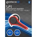 Gioteck LP1 Bluetooth Chat Headset Red Ασύρματα Ακουστικά - PS4 / PS3 / PC / Mobile