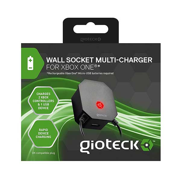 Gioteck Wall Socket Multicharger Controllers Φορτιστής Τοίχου - Xbox One Controller