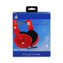 Headset 4Gamers PRO4-10 Stereo Gaming Ακουστικά Wired Red - PS4 / PS Vita