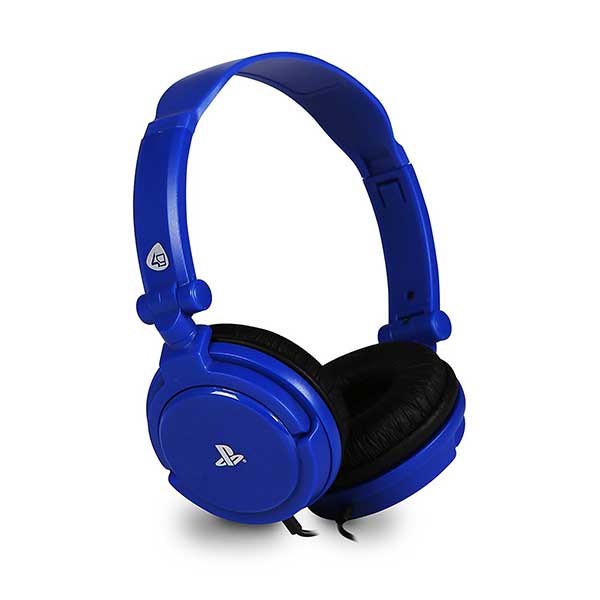 Headset 4Gamers PRO4-10 Stereo Gaming Ακουστικά Wired Blue - PS4 / PS Vita