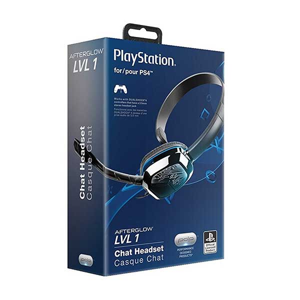 Headset Afterglow PDP LVL1 Wired Chat Headset Ακουστικά - PS4 Console
