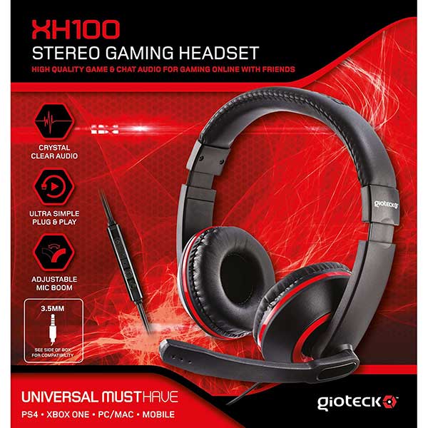 Headset Gioteck XH100 Stereo Gaming Headset Ακουστικά - PS4 / Xbox One / PC / Mobile