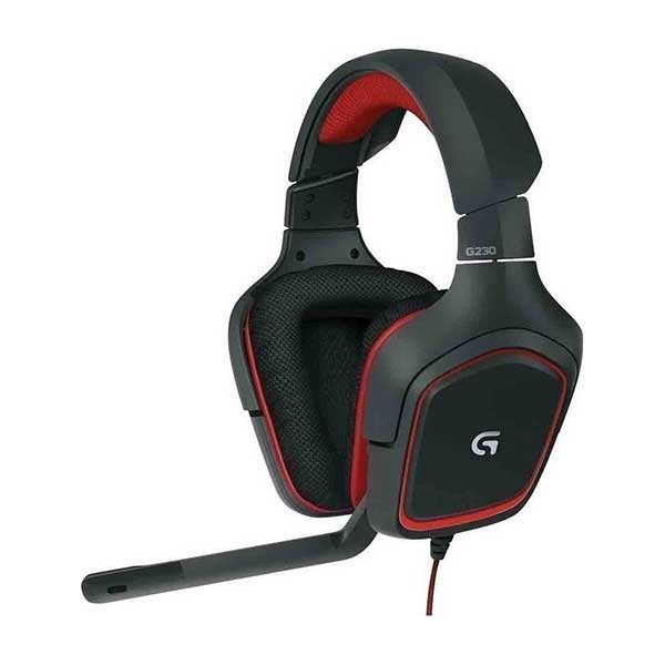 Headset Logitech G230 Black Gaming Headset Ακουστικά Headset Logitech G230 Black Gaming Headset Ακουστικά