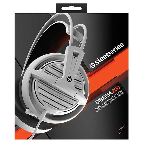 Headset Steelseries Siberia 200 Stereo Ακουστικά White - PS4 / Xbox One / Wii U / PC / Mobile