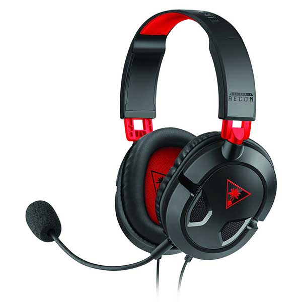 Headset Turtle Beach Ear Force Recon 50 Ακουστικά Wired Red - PS4 / Xbox One / PC / Mobile