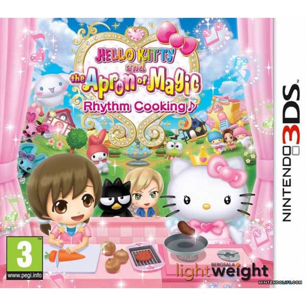Hello Kitty And The Apron Of Magic Rhythm Cooking - Nintendo 3DS Game Hello Kitty And The Apron Of Magic Rhythm Cooking - Nintendo 3DS Game