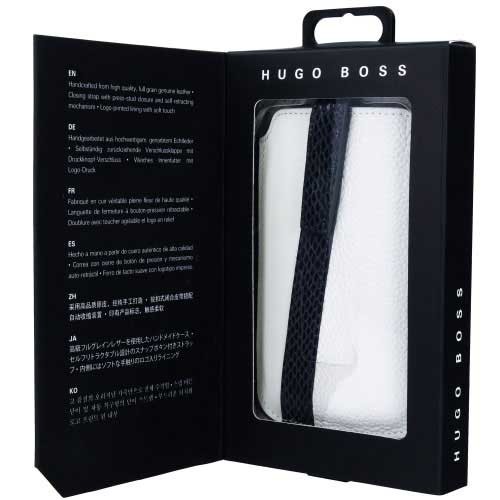 Hugo Boss Universal Case Mondaine Θήκη Size M 128X73X9 White