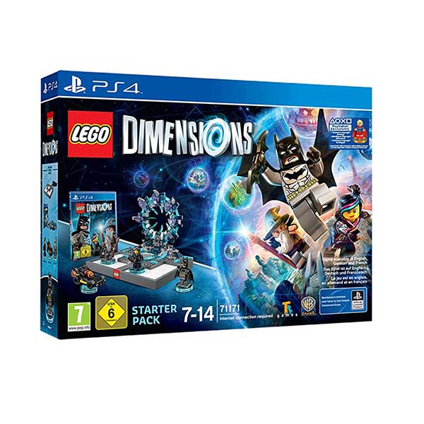 Lego Dimensions Starter Pack With Supergirl Figure - PS4 Game