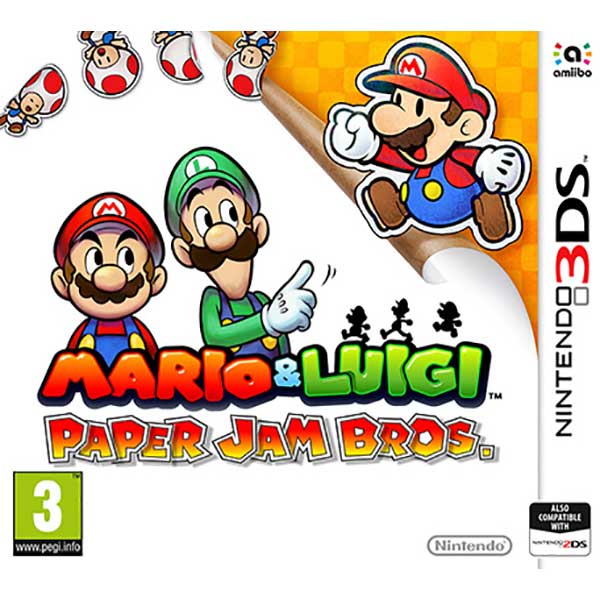 Mario And Luigi Paper Jam Bros - Nintendo 3DS Game