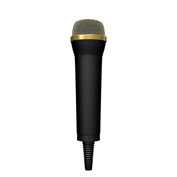 Microphone We Sing Gold Top Μικρόφωνο - PS4 / PS3 / Xbox One / Xbox 360 / Wii / Wii U