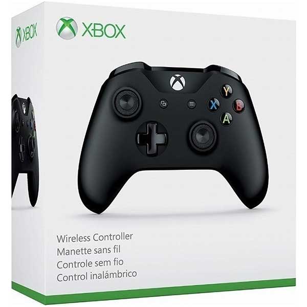 Microsoft Wireless Controller Black Ασύρματο Χειριστήριο Μαύρο - Xbox One Console