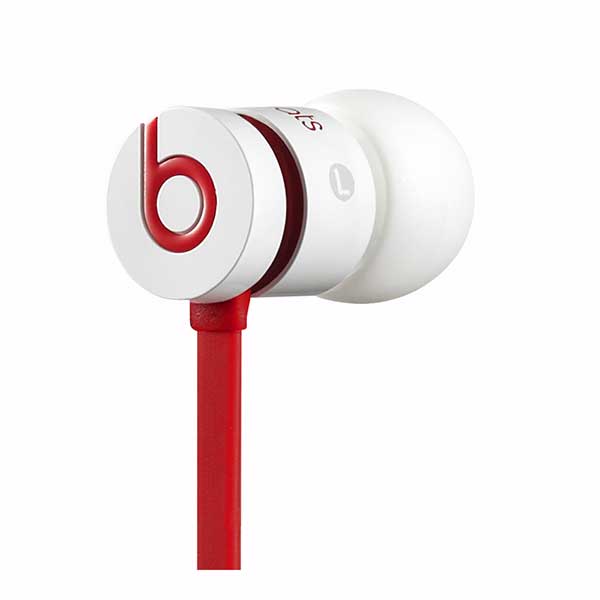 Monster Beats By Dr. Dre urBeats 2 Stereo Headphone In Ear Headset White / Red Monster Beats By Dr. Dre urBeats 2 Stereo Headphone In Ear Headset White / Red
