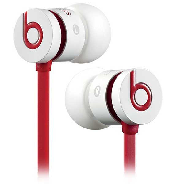 Monster Beats By Dr. Dre urBeats 2 Stereo Headphone In Ear Headset White / Red Monster Beats By Dr. Dre urBeats 2 Stereo Headphone In Ear Headset White / Red