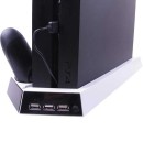 Multi Charging & Cooling Stand Βάση White - PS4 Fat Console