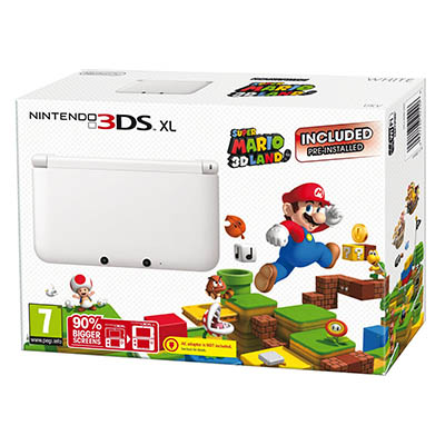 Nintendo 3DS XL - White (Άσπρο) & Super Mario 3D Land Limited Edition