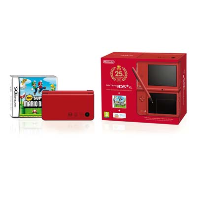 Nintendo DSi XL Κόκκινο + New Super Mario Bros
