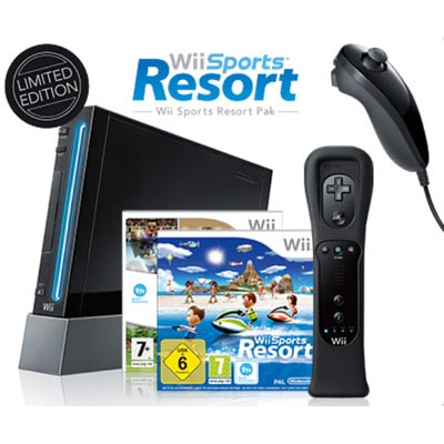 Κονσόλα Nintendo Wii Sports Resort Pack - Black