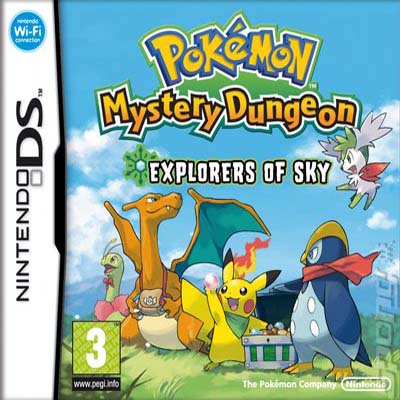 Pokemon Mystery Dungeon Explorers Of Sky - Nintendo DS Game
