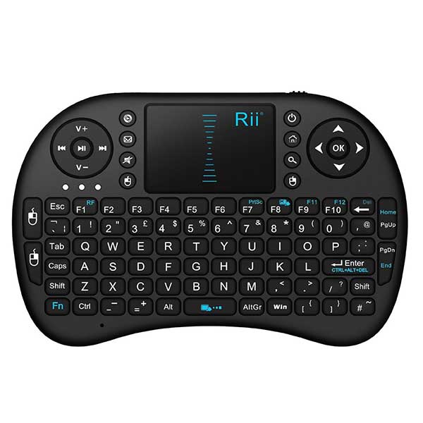 Ασύρματο Πληκτρολόγιο Riitek Rii Mini i8 Wireless Keyboard With Mouse Touchpad - TV / Kodi / Consoles / HTPC / Android TV Box