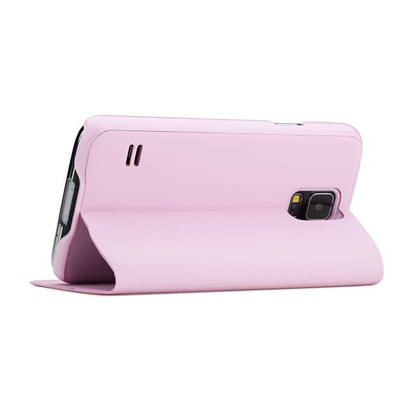Rock Flip Case Uni Series Preview Θήκη Pink- Galaxy S5 SM-G900