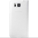 Samsung Cover S-View Θήκη EF-CG850BW White - Galaxy Alpha SM-G850F