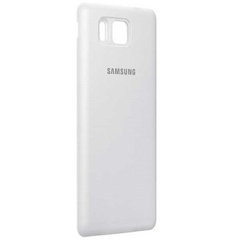 Samsung Cover Wireless Charging EP-CG850IW White - Galaxy Alpha SM-G850F Samsung Cover Wireless Charging EP-CG850IW White - Galaxy Alpha SM-G850F