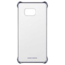Samsung Faceplate Clear Cover Θήκη EF-QG928CB Blue / Black - Galaxy S6 Edge Plus SM-G928F