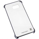 Samsung Faceplate Clear Cover Θήκη EF-QG928CB Blue / Black - Galaxy S6 Edge Plus SM-G928F