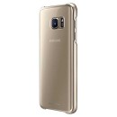 Samsung Faceplate Clear Cover Θήκη EF-QG930CF Gold - Galaxy S7 SM-G930F
